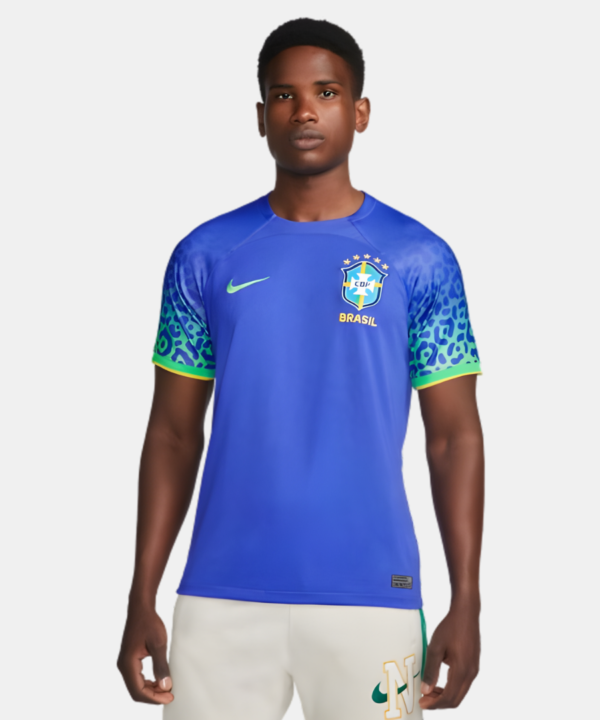 Camisa Seleção Brasileira II 2022 Torcedor Nike Masculina - Azul