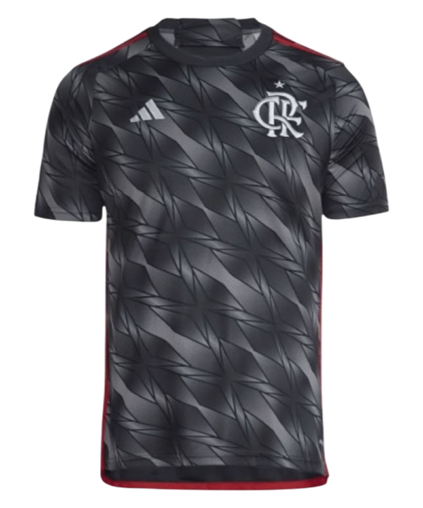 Camisa Flamengo 24/25 Third Adidas Torcedor - Preto