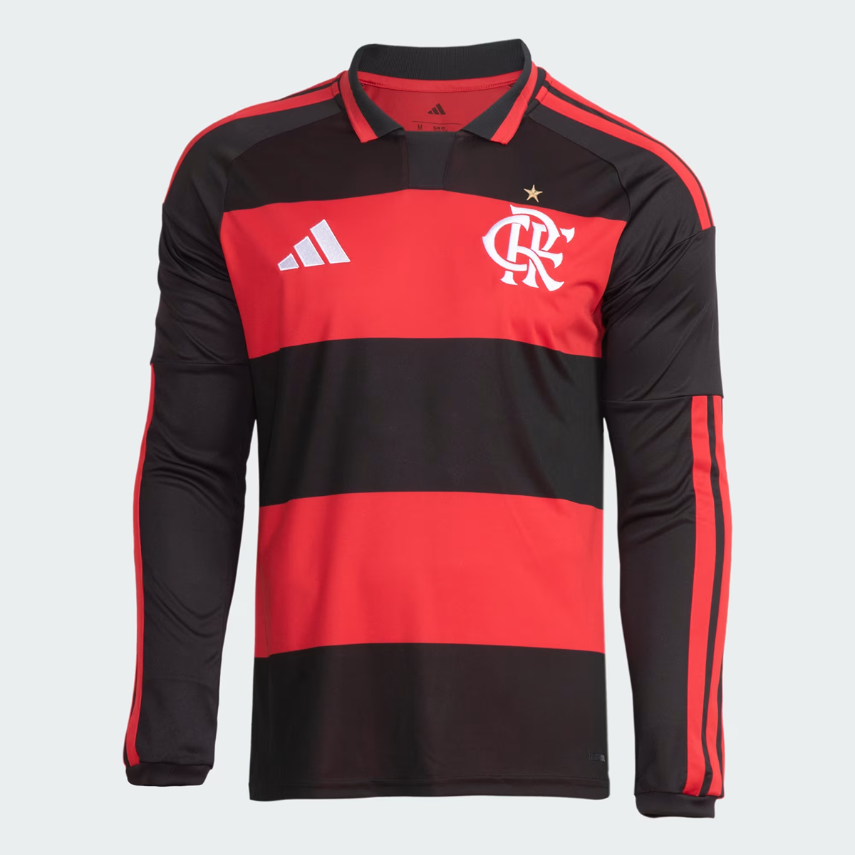 Camisa Manga Longa Adidas Flamengo 2026/27 I - Imagem 2