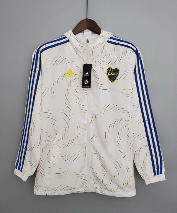Corta Vento Boca Juniors Branco - Adidas