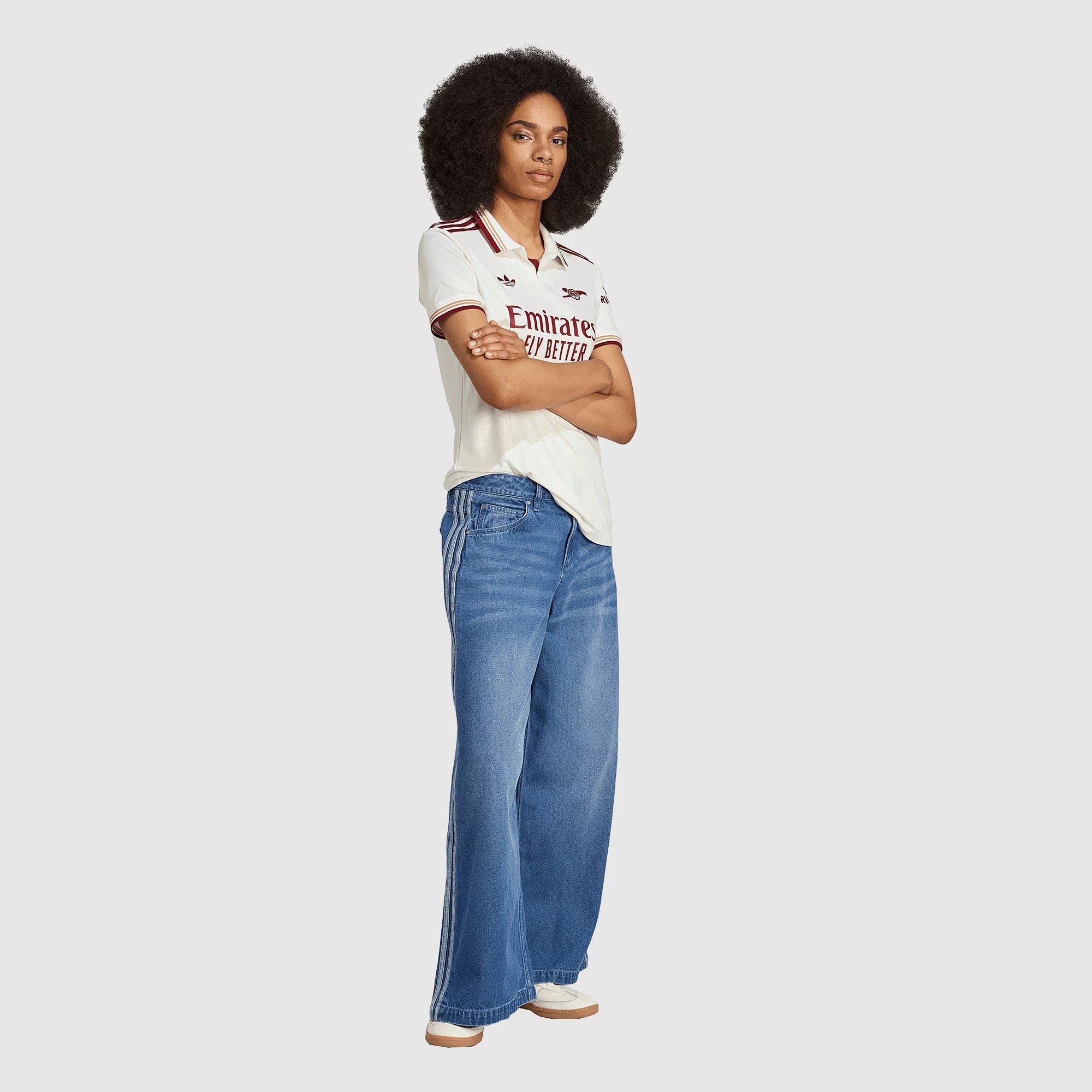 Camisa Feminina adidas Originnals Arsenal 2025/26 III - Imagem 3