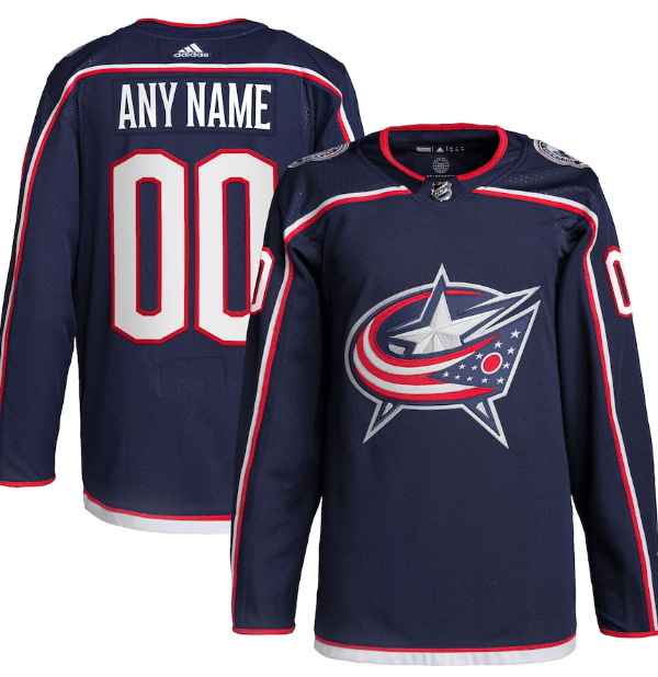 Camisa NHL Columbus Blue Jackets Jersey Azul