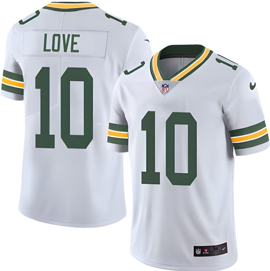 Camisa NFL Green Bay Packer Vapor Limited Jersey Branca - Imagem 3