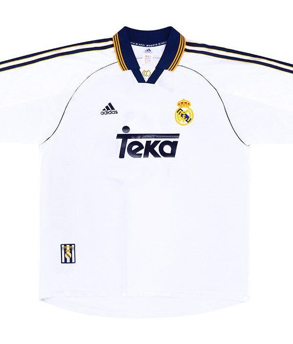 Camisa I Retrô Real Madrid - 98/00