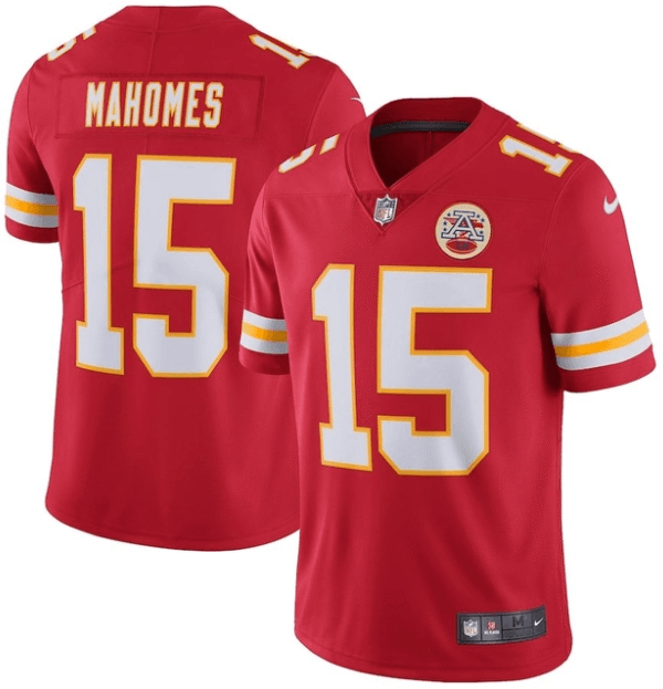 Camisa NFL Kansas City Chiefs Vapor Limited Jersey Vermelha