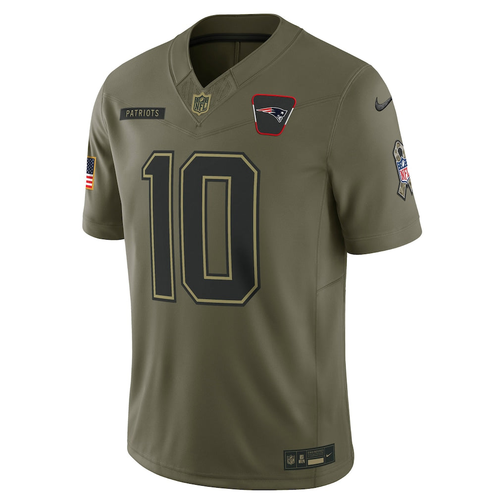 Camisa NFL New England Patriots Vapor F.U.S.E. Limited Jersey Salute To Service 2025 - Imagem 2