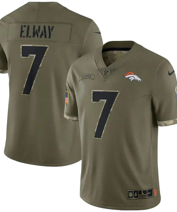 Camisa NFL Denver Broncos Vapor Limited Jersey Salute To Service 2022