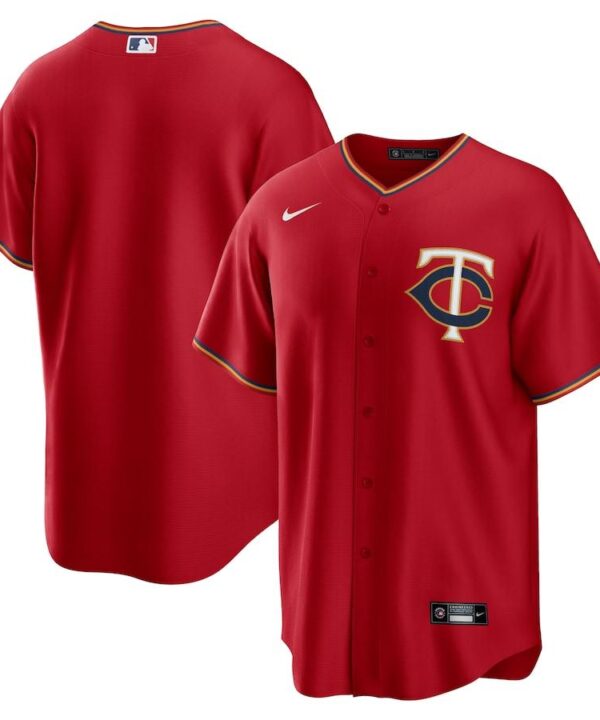 Jersey Minnesota Twins Vermelha Torcedor