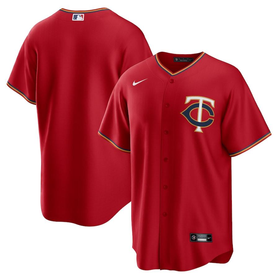Jersey Minnesota Twins Vermelha Torcedor