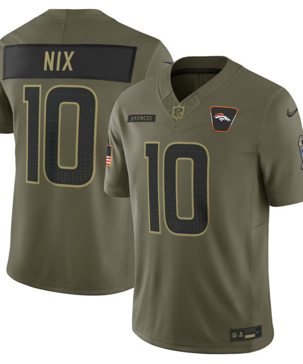 Camisa NFL Denver Broncos Vapor F.U.S.E. Limited Salute To Service 2025