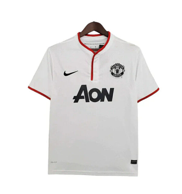 Camisa Manchester United Retrô 2013/2014 Branca - Nike