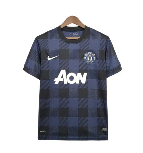 Camisa Manchester United Retrô 2013/2014 Azul Marinho - Nike