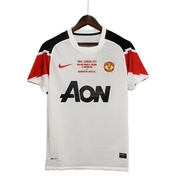 Camisa Manchester United Retrô 2010/2011 Branca - Nike