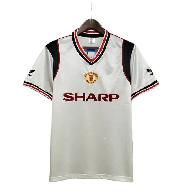 Camisa Manchester United Retrô 1985 Branca - Adidas