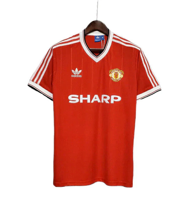 Camisa Manchester United Retrô 1983/1984 Vermelha - Adidas