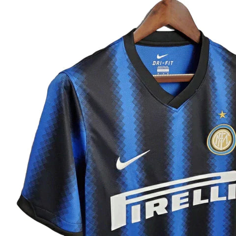 Camisa Inter de Milão Retrô 10/11 - Nike - Preta e Azul - Imagem 4