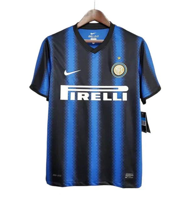 Camisa Inter de Milão Retrô 10/11 - Nike - Preta e Azul