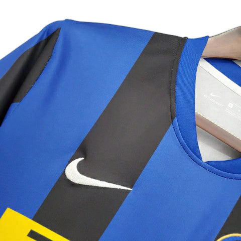 Camisa Inter de Milão Retrô 2008/2009 Azul e Preta - Nike - Imagem 8