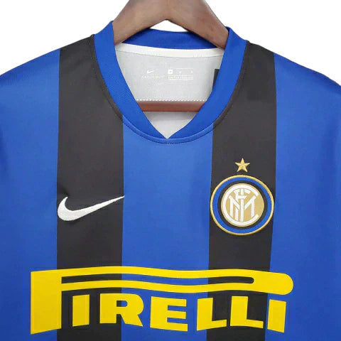 Camisa Inter de Milão Retrô 2008/2009 Azul e Preta - Nike - Imagem 10
