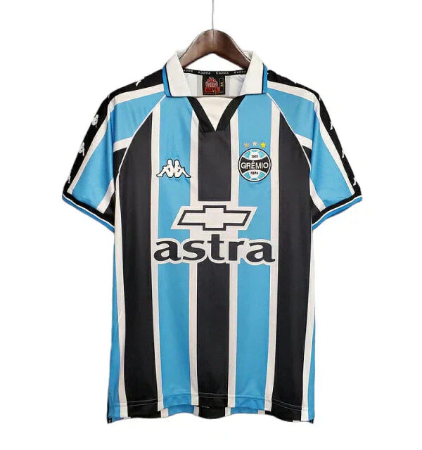 Camisa Grêmio Retrô 1988/99- Kappa - Masculino- Azul