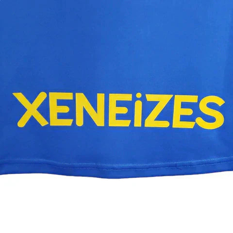 Camisa Boca Juniors Retrô 99/00 - Nike - Azul e Amarela - Imagem 6