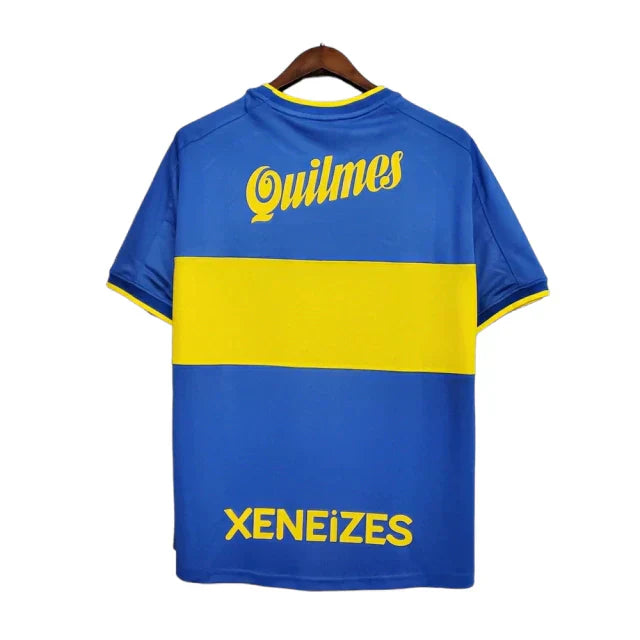 Camisa Boca Juniors Retrô 99/00 - Nike - Azul e Amarela - Imagem 2