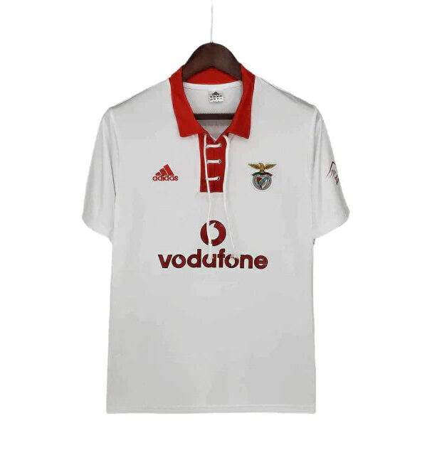 Camisa Benfica Retrô 2004/2005 Branca - Adidas