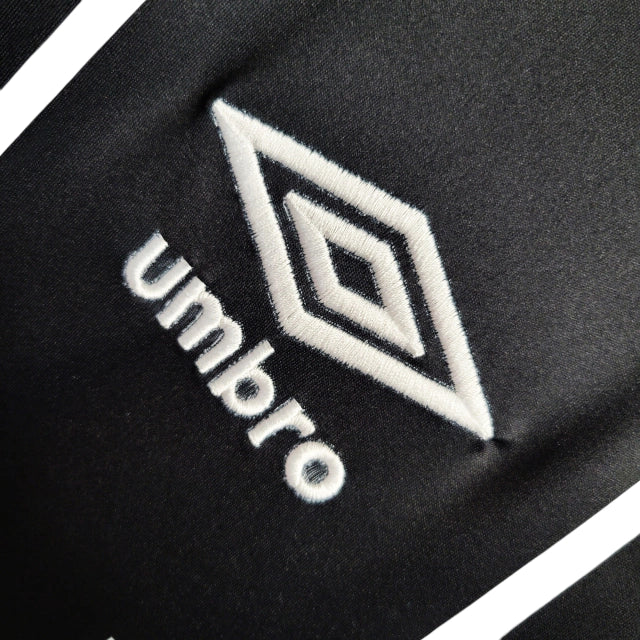 Camisa Botafogo I Retrô 1997 Torcedor Masculina - Branca com listras pretas com patrocínio da Coca Cola - Imagem 4