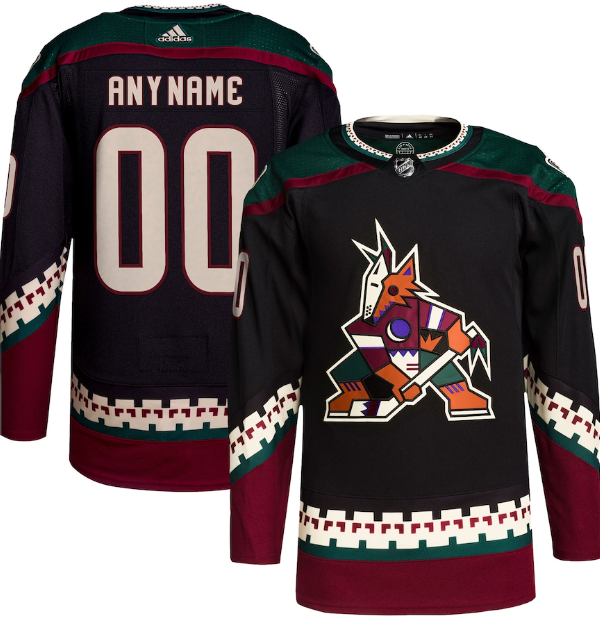 Camisa NHL Arizona Coyotes Jersey Preta