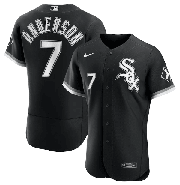 Jersey Chicago White Sox Preta Authentic