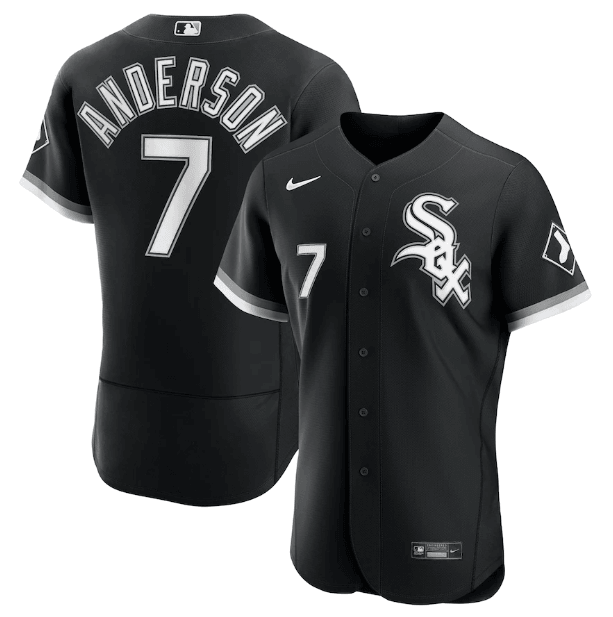 Jersey Chicago White Sox Preta Authentic