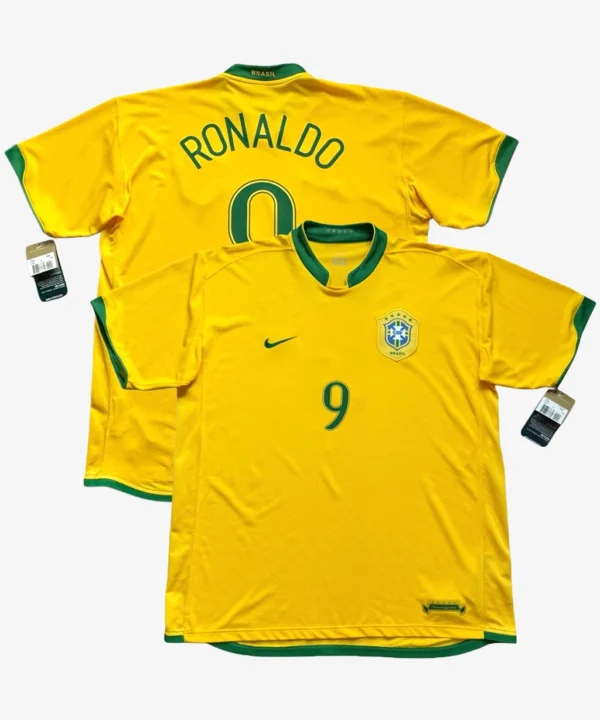 Camisa Da Seleção Brasileira 2006 Home Nº 9 Ronaldo - Nike