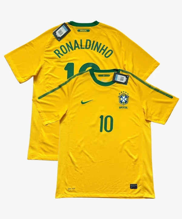 Camisa Da Seleção Brasileira 2010/11 Home Nº 10 Ronaldinho - Nike