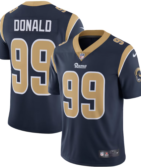 Camisa NFL Los Angeles Rams Vapor Limited Jersey Azul Marinho