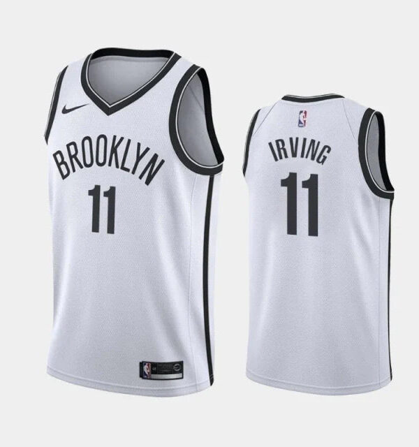 Regata NBA Brooklyn Nets Swingman Nike Authentic Irving 11 - Branca