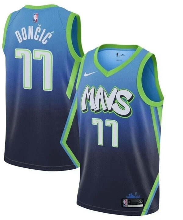 Regata NBA Dallas Mavericks City Edition 19/20 Nike Authentic Swingman Doncic 77