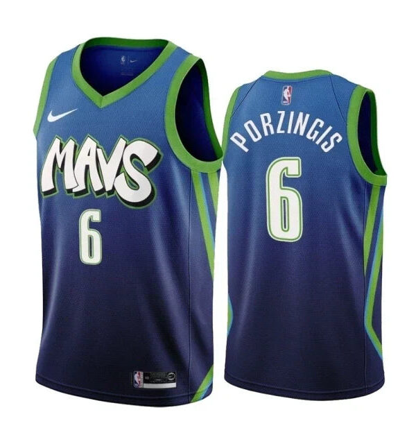 Regata NBA Dallas Mavericks City Edition 19/20 Nike Authentic Swingman Porzingis 6