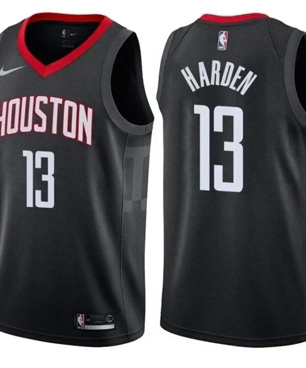 Regata NBA Houston Rockets Nike Authentic Swingman Harden 13 - Preta