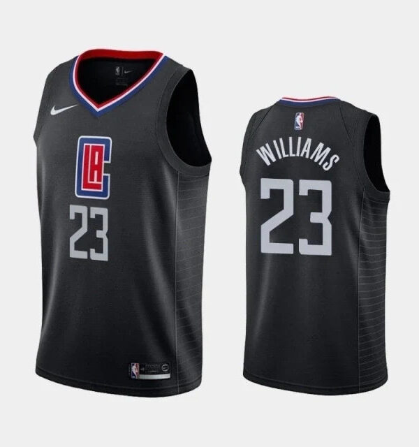 Regata NBA Los Angeles Clippers Nike Authentic Swingman Williams 23 - Preta