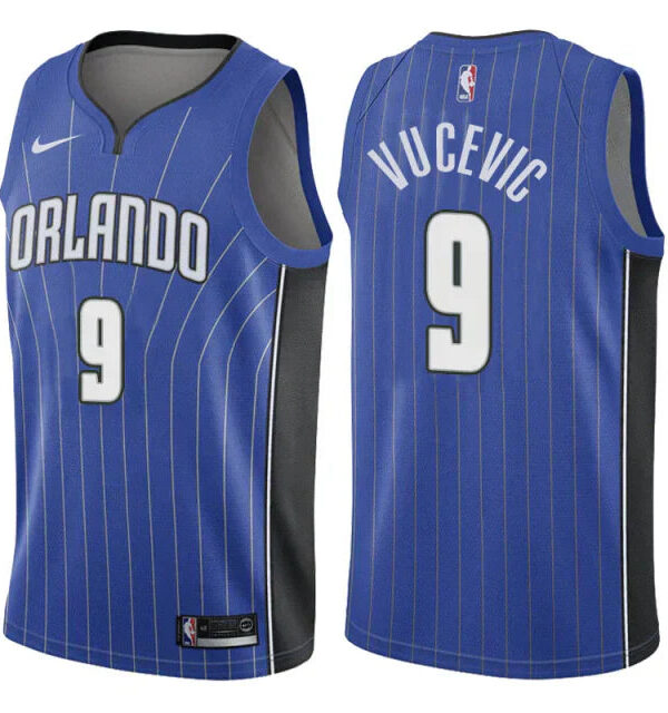 Regata NBA Orlando Magic Nike Authentic Vucevic 9 - Azul
