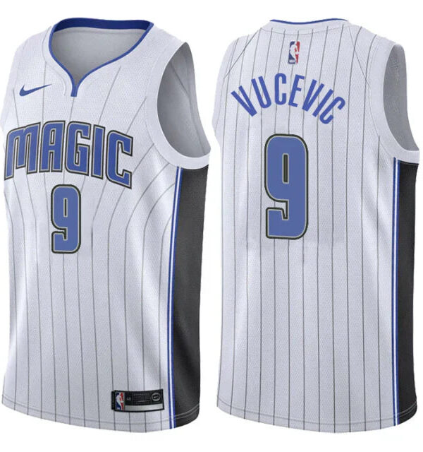 Regata NBA Orlando Magic Nike Authentic Vucevic 9 - Branca