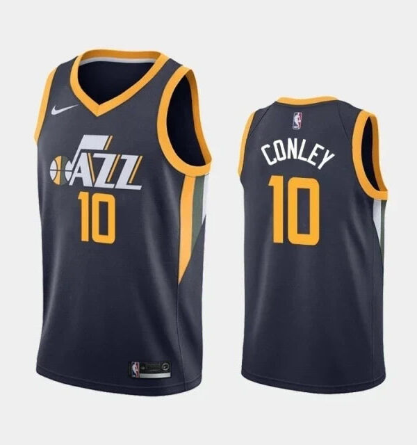 Regata NBA Utah Jazz Nike Authentic Swingman Conley 10 - Azul