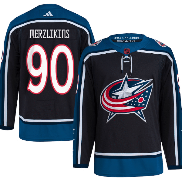 Jersey Columbus Blue Jackets Reverse Retrô 2.0