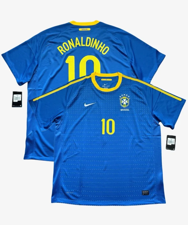 Camisa Seleção Brasileira 2010/11 Away Nº 10 Ronaldinho - Nike