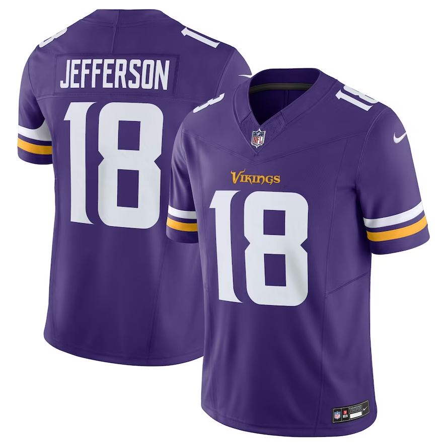 Camisa NFL Minnesota Vikings Vapor F.U.S.E. Limited Jersey Roxa - Imagem 3