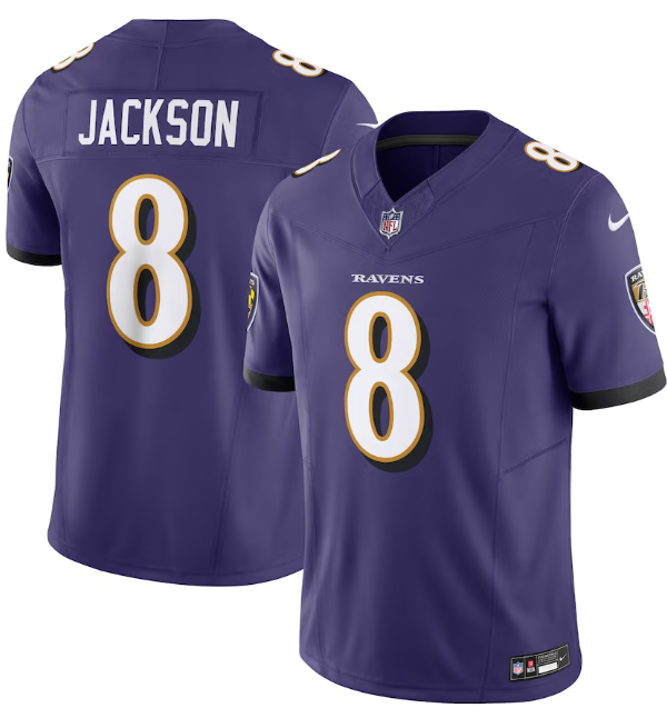 Camisa NFL Baltimore Ravens Vapor F.U.S.E. Limited Jersey Roxa