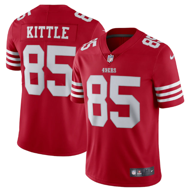 Camisa NFL San Francisco 49ers Vapor Limited Jersey Vermelha - Imagem 2