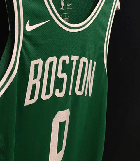 Regata NBA Boston Celtics Icon Edition Nike Authentic Tatum 0 - Verde - Imagem 4