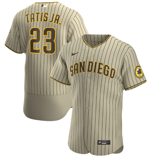 Jersey San Diego Padres Bege Authentic