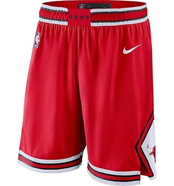 Bermuda NBA Chicago Bulls Nike Authentic - Vermelha